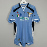 2000/01 LAZIO HOME SHIRT (XL) PUMA