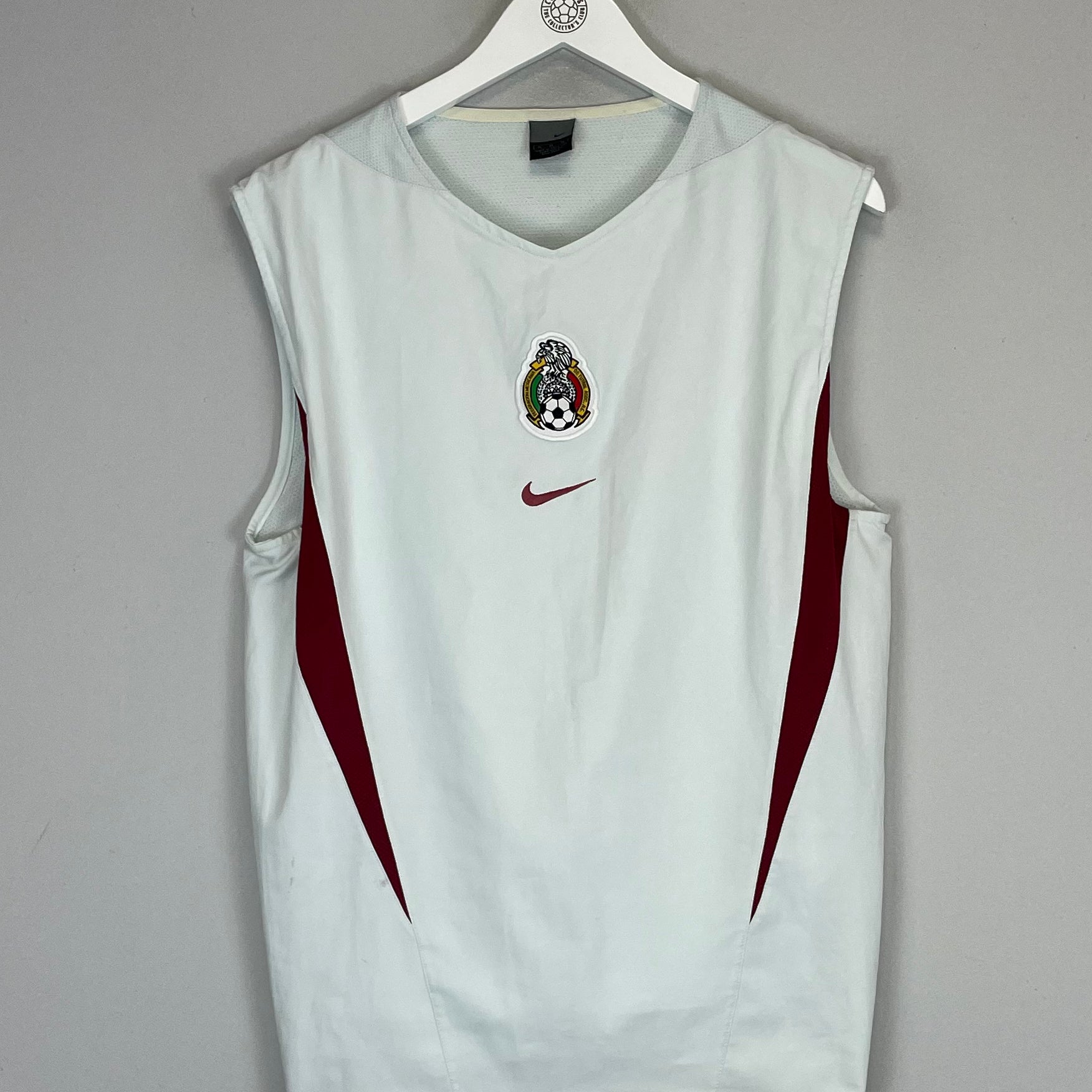 Shop 2003/04 MEXICO TRAINING VEST (M) NIKE, classic football shirts, vintage football shirts & retro soccer jerseys at Cult Kits