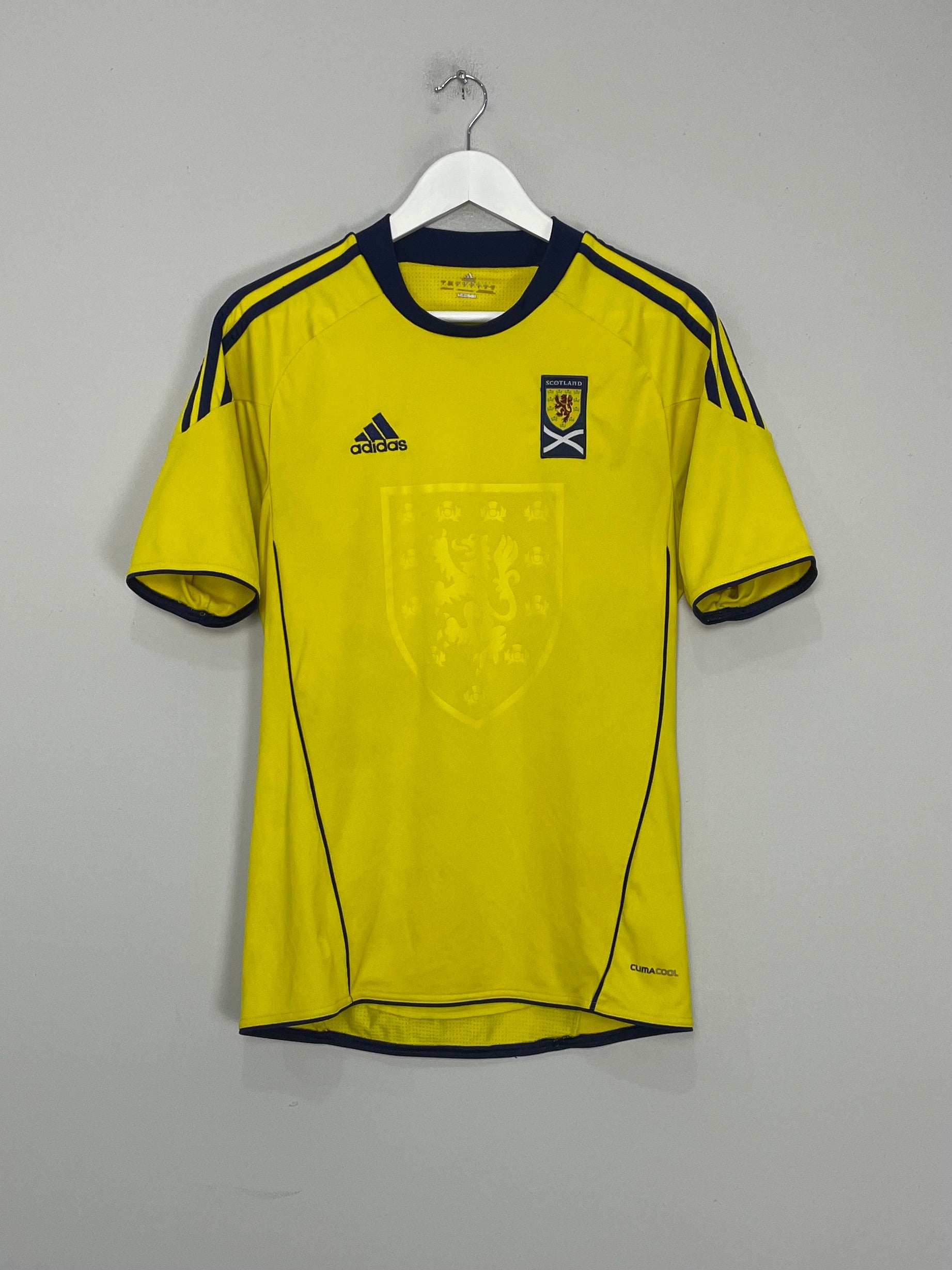 Shop 2010/11 SCOTLAND AWAY SHIRT (S) ADIDAS, classic football shirts, vintage football shirts & retro soccer jerseys at Cult Kits
