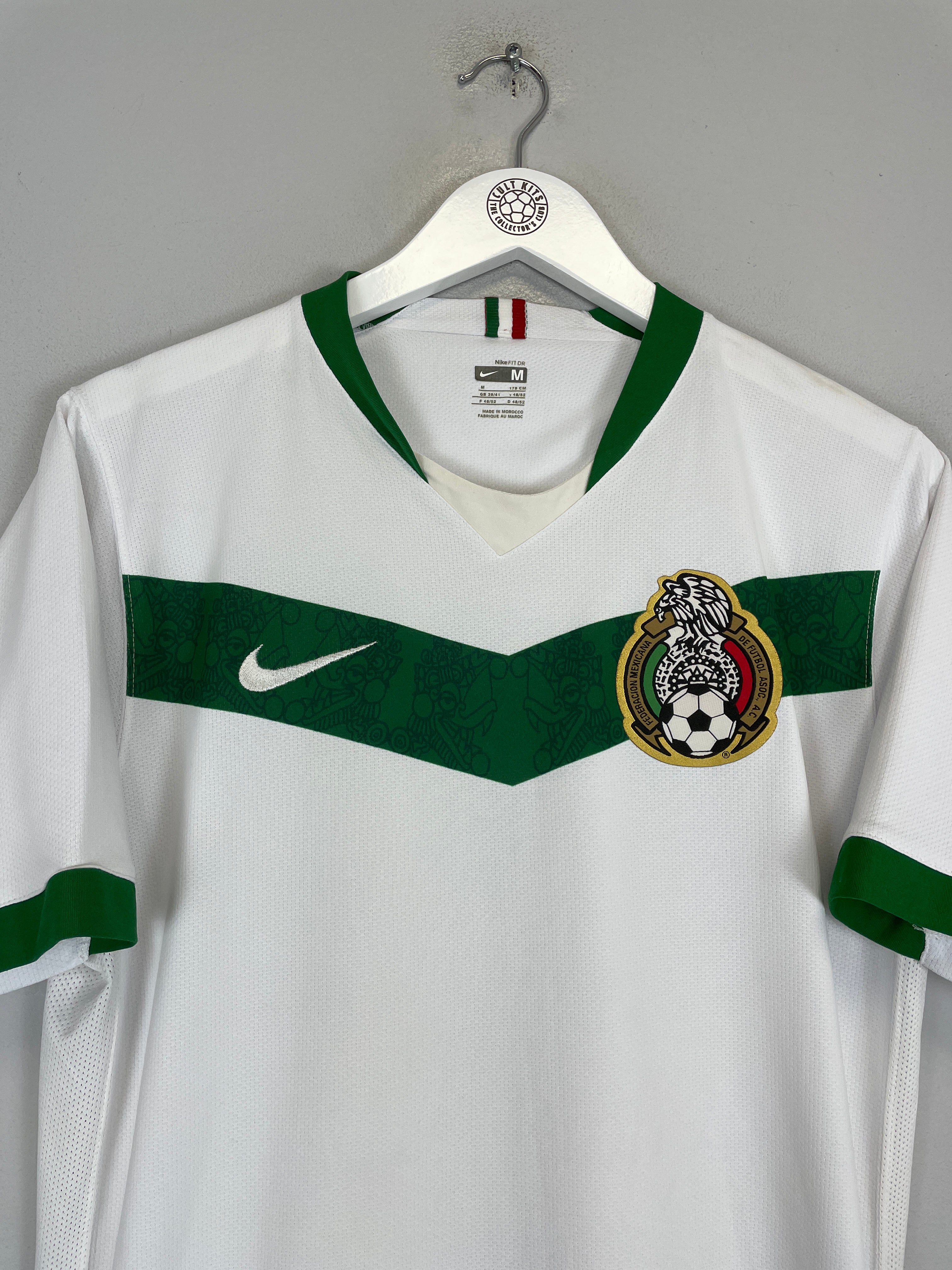 Shop 2006/07 MEXICO *SIGNED* AWAY SHIRT (M) NIKE, classic football shirts, vintage football shirts & retro soccer jerseys at Cult Kits
