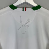 Shop 2006/07 MEXICO *SIGNED* AWAY SHIRT (M) NIKE, classic football shirts, vintage football shirts & retro soccer jerseys at Cult Kits