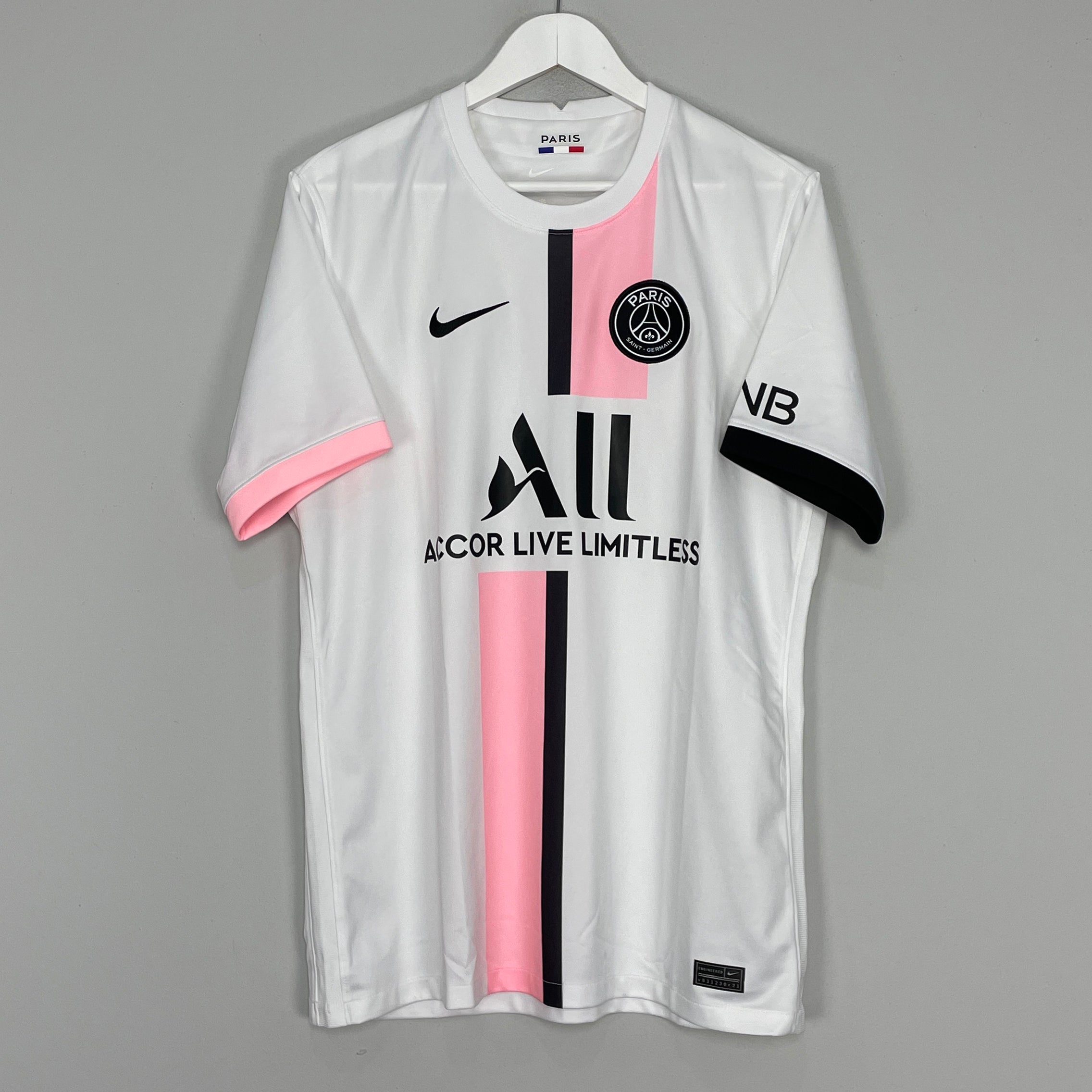 Shop 2021/22 PSG AWAY SHIRT (L) NIKE, classic football shirts, vintage football shirts & retro soccer jerseys at Cult Kits