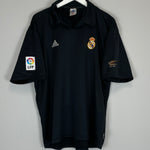 Shop 2002/03 REAL MADRID ZIDANE #5 *CENTENARY* AWAY SHIRT (XL) ADIDAS, classic football shirts, vintage football shirts & retro soccer jerseys at Cult Kits