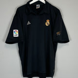 Shop 2002/03 REAL MADRID ZIDANE #5 *CENTENARY* AWAY SHIRT (XL) ADIDAS, classic football shirts, vintage football shirts & retro soccer jerseys at Cult Kits