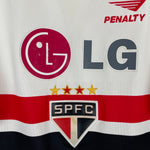 Shop 2002 SAO PAULO HOME SHIRT (L) PENALTY, classic football shirts, vintage football shirts & retro soccer jerseys at Cult Kits