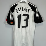 2004/05 GERMANY BALLACK #13 HOME SHIRT (L) ADIDAS