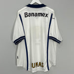 Shop 1999/00 UNAM PUMAS AWAY SHIRT (XL) NIKE, classic football shirts, vintage football shirts & retro soccer jerseys at Cult Kits