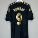 2009/10 LIVERPOOL TORRES #9 AWAY SHIRT (L) ADIDAS
