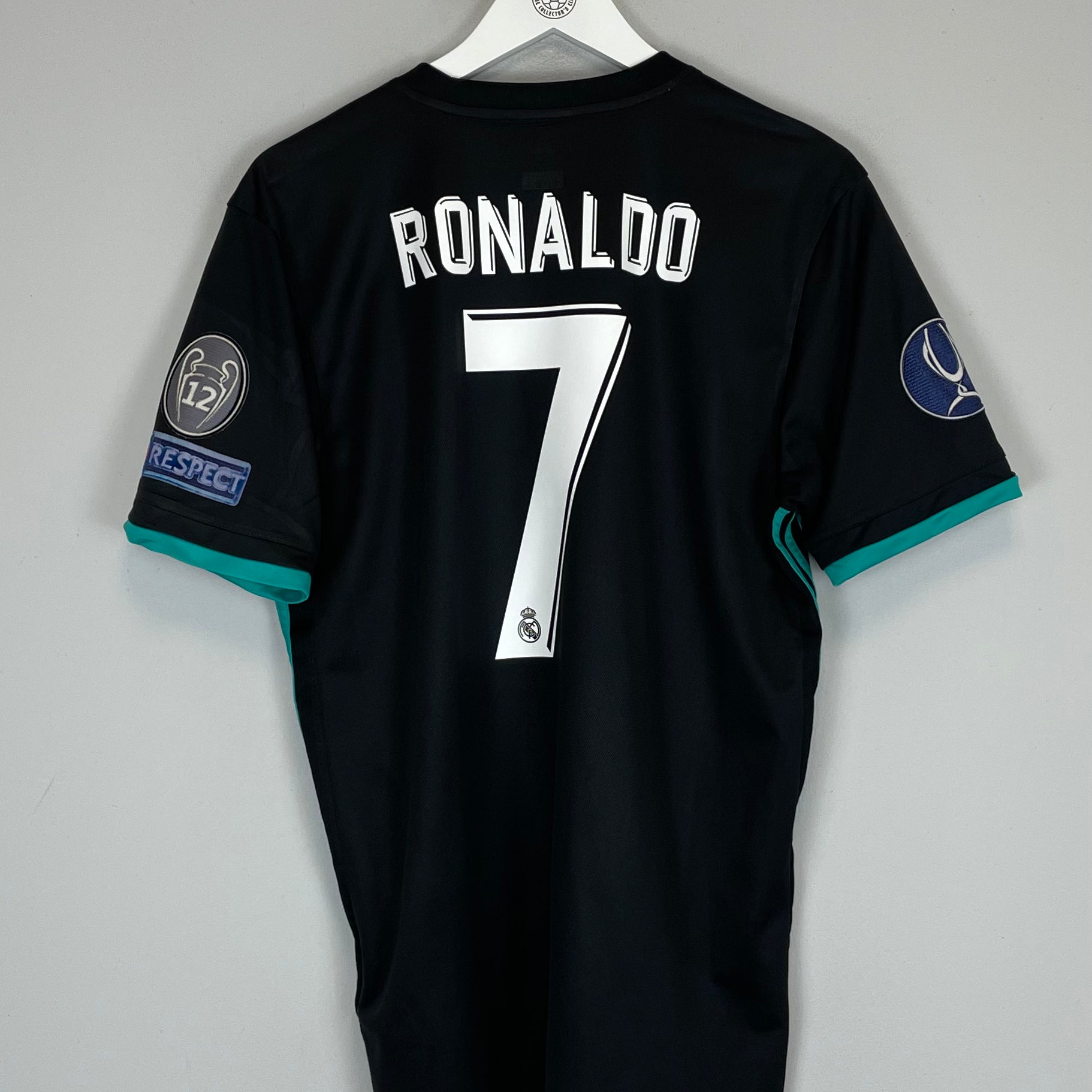 Shop 2017/18 REAL MADRID RONALDO #7 AWAY SHIRT (L) ADIDAS, classic football shirts, vintage football shirts & retro soccer jerseys at Cult Kits