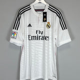Shop 2014/15 REAL MADRID RONALDO #7 *BNWT* HOME SHIRT (XL) ADIDAS, classic football shirts, vintage football shirts & retro soccer jerseys at Cult Kits