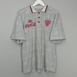 Shop 1997/99 NECAXA POLO SHIRT (XL) UMBRO, classic football shirts, vintage football shirts & retro soccer jerseys at Cult Kits