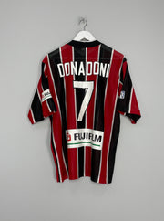 Shop 1996/97 NY/NJ METROSTARS DONADONI #7 HOME SHIRT (M) NIKE, classic football shirts, vintage football shirts & retro soccer jerseys at Cult Kits