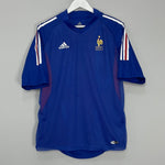 2002/04 FRANCE *PLAYER ISSUE* HOME SHIRT (M) ADIDAS