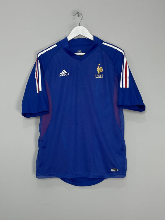 2002/04 FRANCE *PLAYER ISSUE* HOME SHIRT (M) ADIDAS