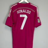 2014/15 REAL MADRID RONALDO #7 AWAY SHIRT (L) ADIDAS