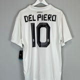 2010/12 JUVENTUS DEL PIERO #10 *BNWT* AWAY SHIRT (XL) NIKE