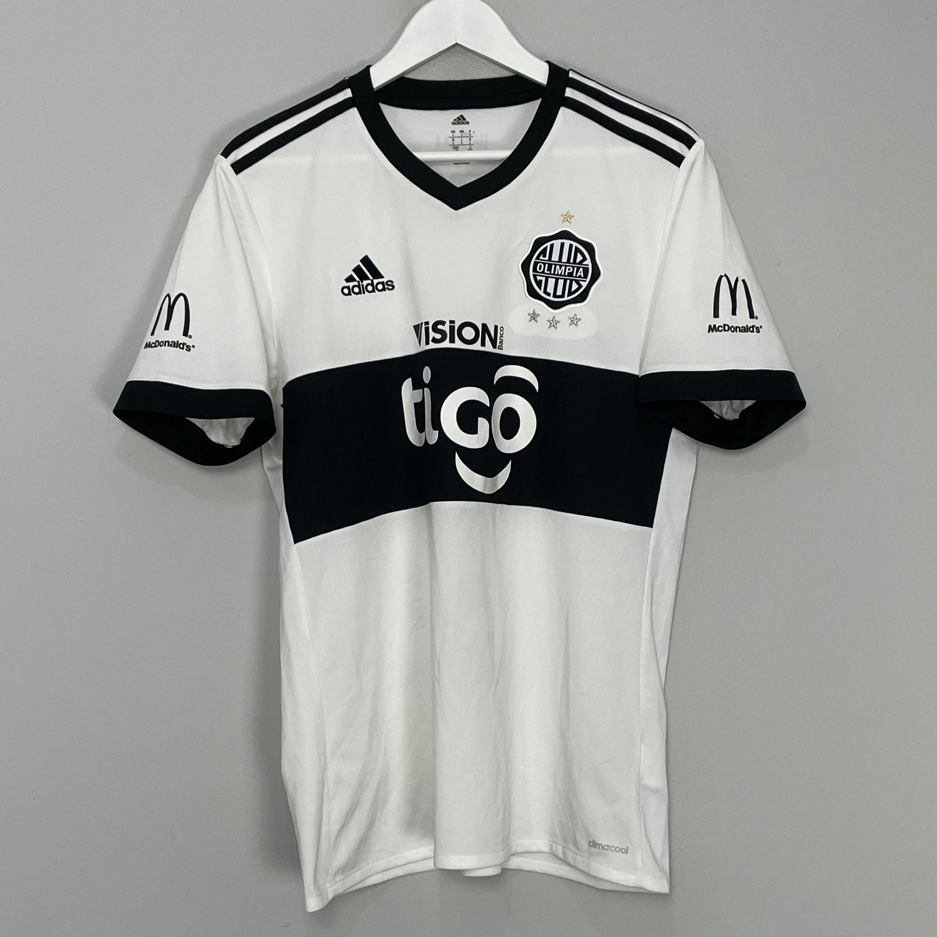 Shop 2017/18 CLUB OLIMPIA HOME SHIRT (L) ADIDAS, classic football shirts, vintage football shirts & retro soccer jerseys at Cult Kits