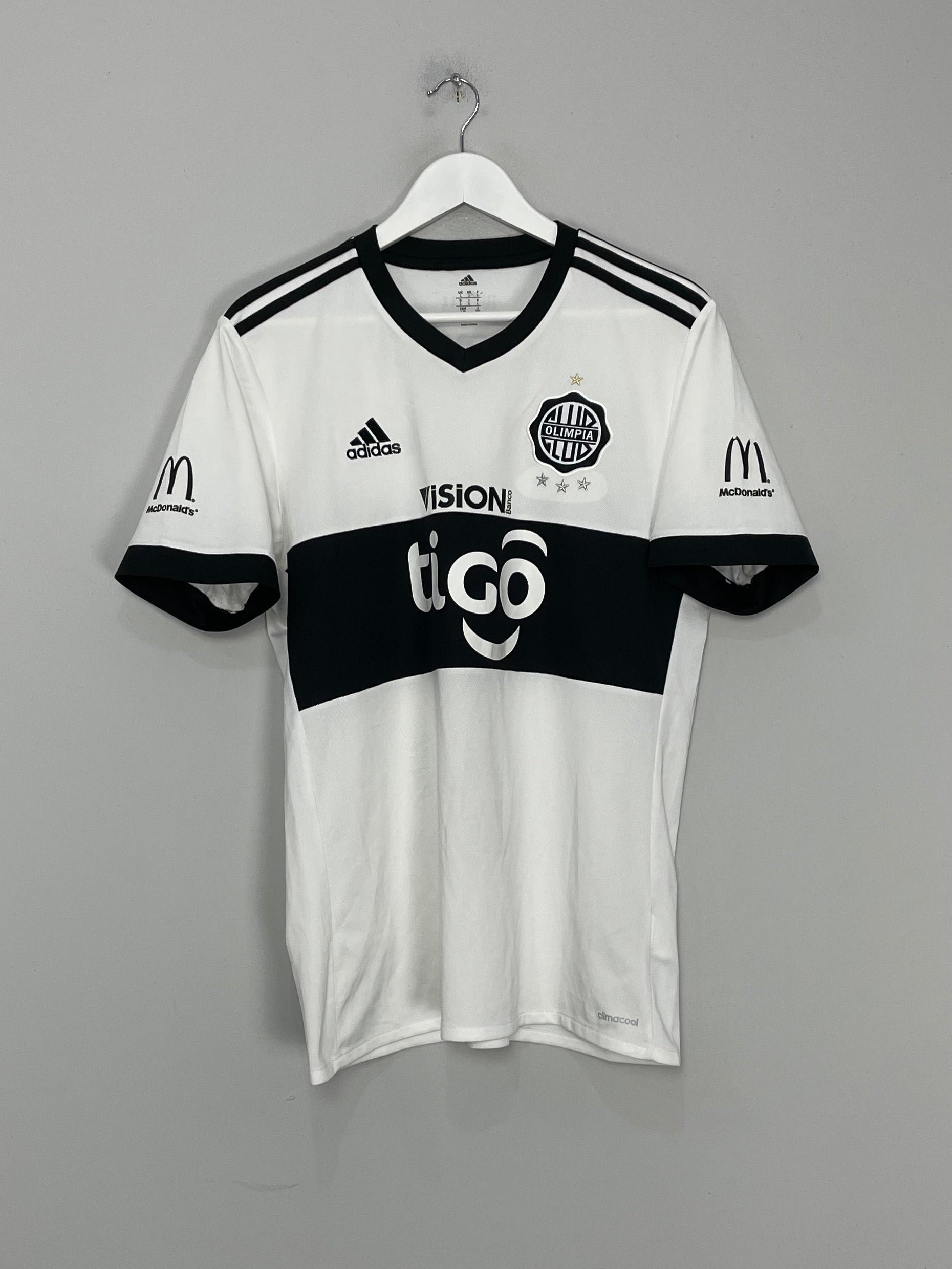 Shop 2017/18 CLUB OLIMPIA HOME SHIRT (L) ADIDAS, classic football shirts, vintage football shirts & retro soccer jerseys at Cult Kits