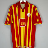 2000/01 GALATASARAY HAGI #10 HOME SHIRT (M) ADIDAS