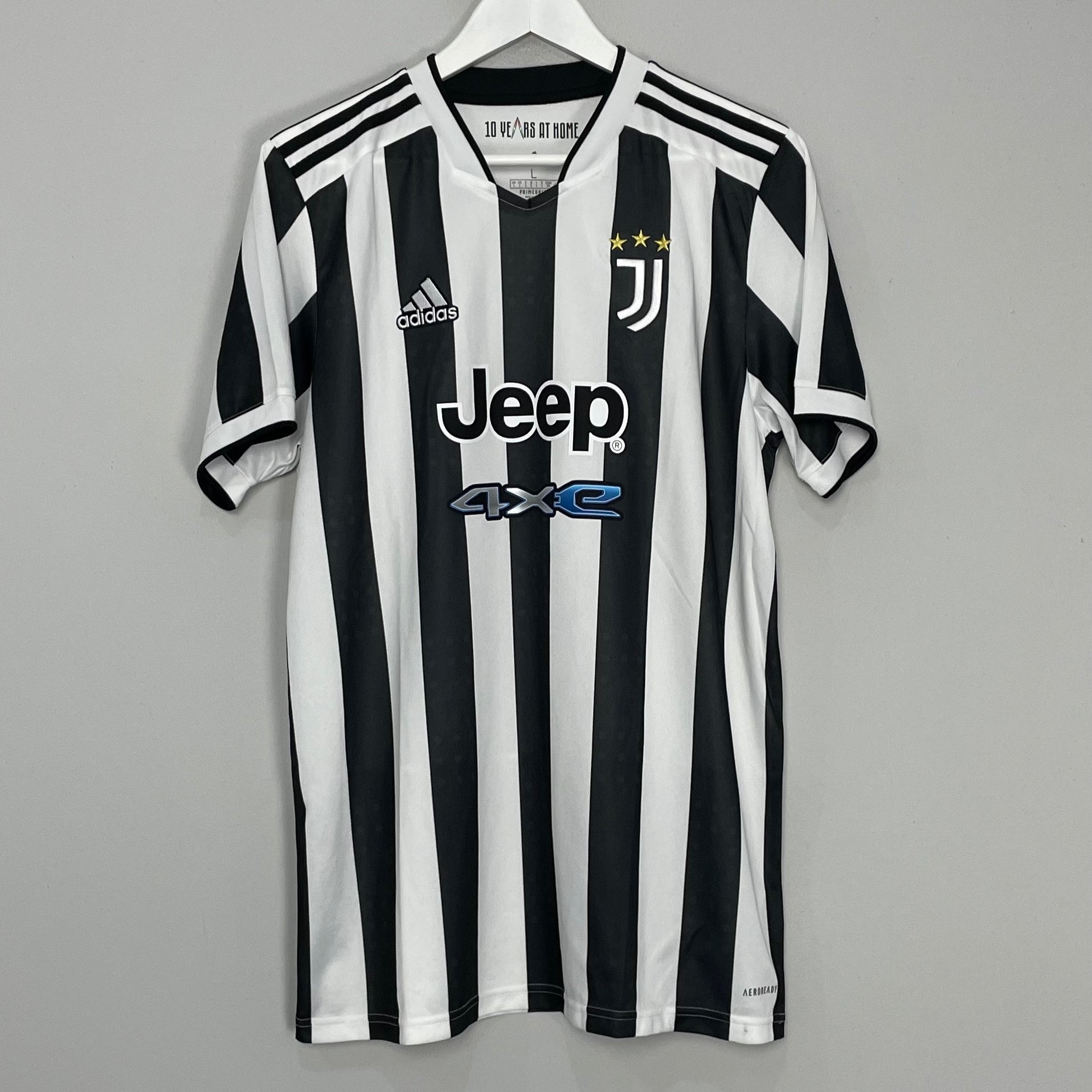 Shop 2021/22 JUVENTUS HOME SHIRT (L) ADIDAS, classic football shirts, vintage football shirts & retro soccer jerseys at Cult Kits