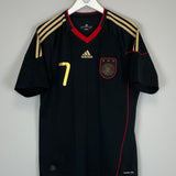2010/11 GERMANY SCHWEINSTEIGER #7 AWAY SHIRT (M) ADIDAS