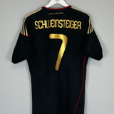 2010/11 GERMANY SCHWEINSTEIGER #7 AWAY SHIRT (M) ADIDAS