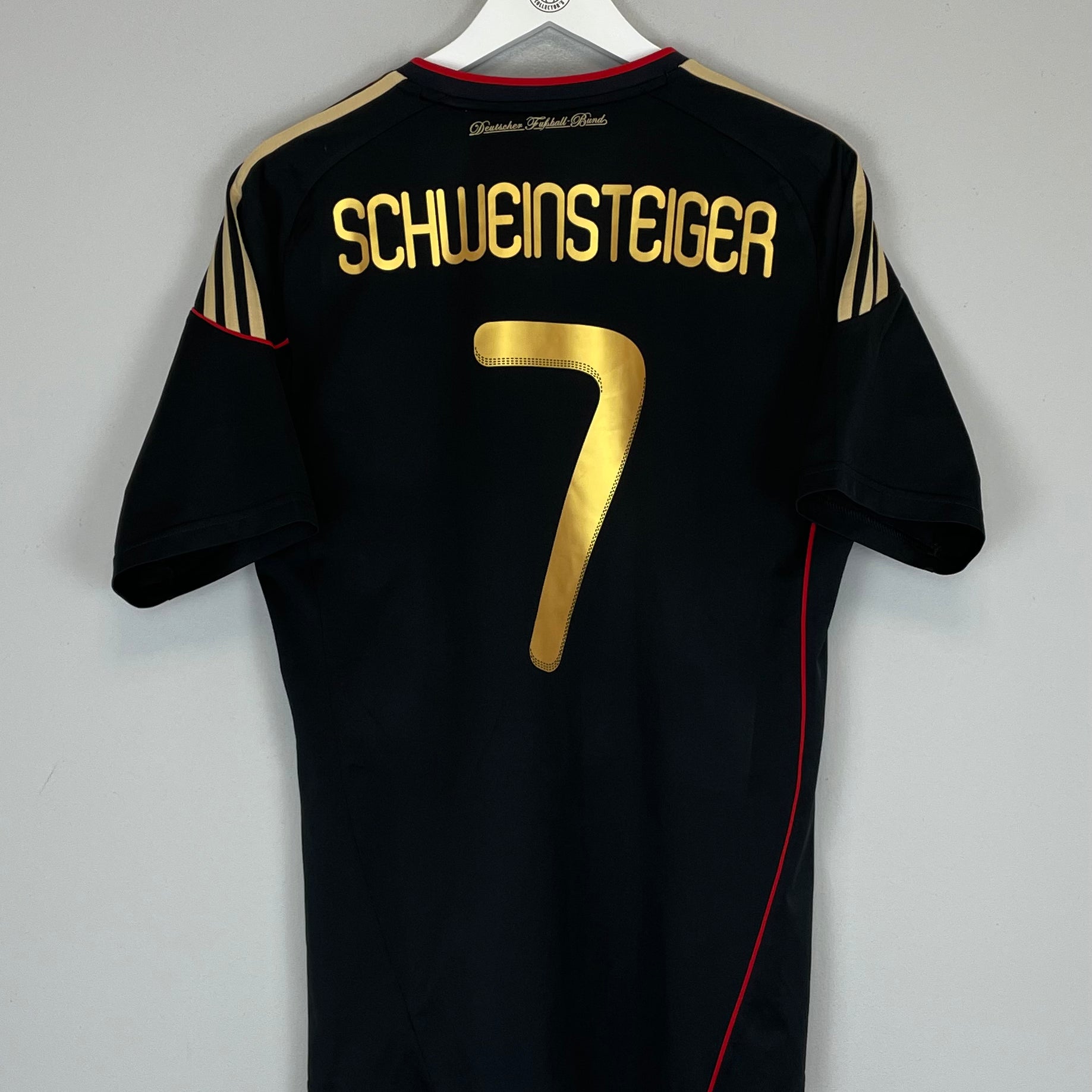 Shop 2010/11 GERMANY SCHWEINSTEIGER #7 AWAY SHIRT (M) ADIDAS, classic football shirts, vintage football shirts & retro soccer jerseys at Cult Kits