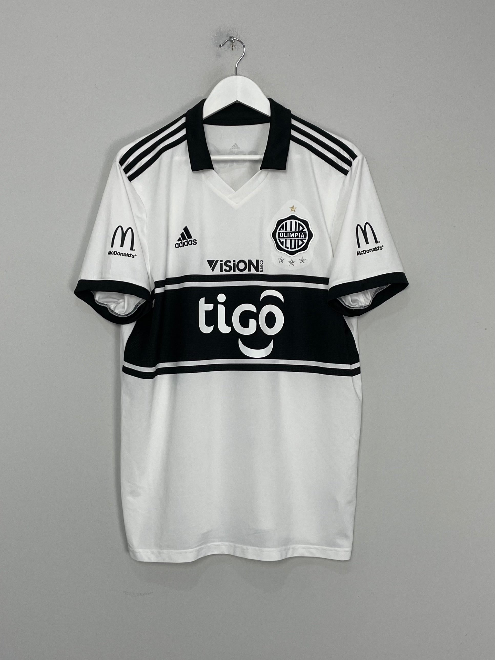 Shop 2019/20 CLUB OLIMPIA HOME SHIRT (XL) ADIDAS, classic football shirts, vintage football shirts & retro soccer jerseys at Cult Kits