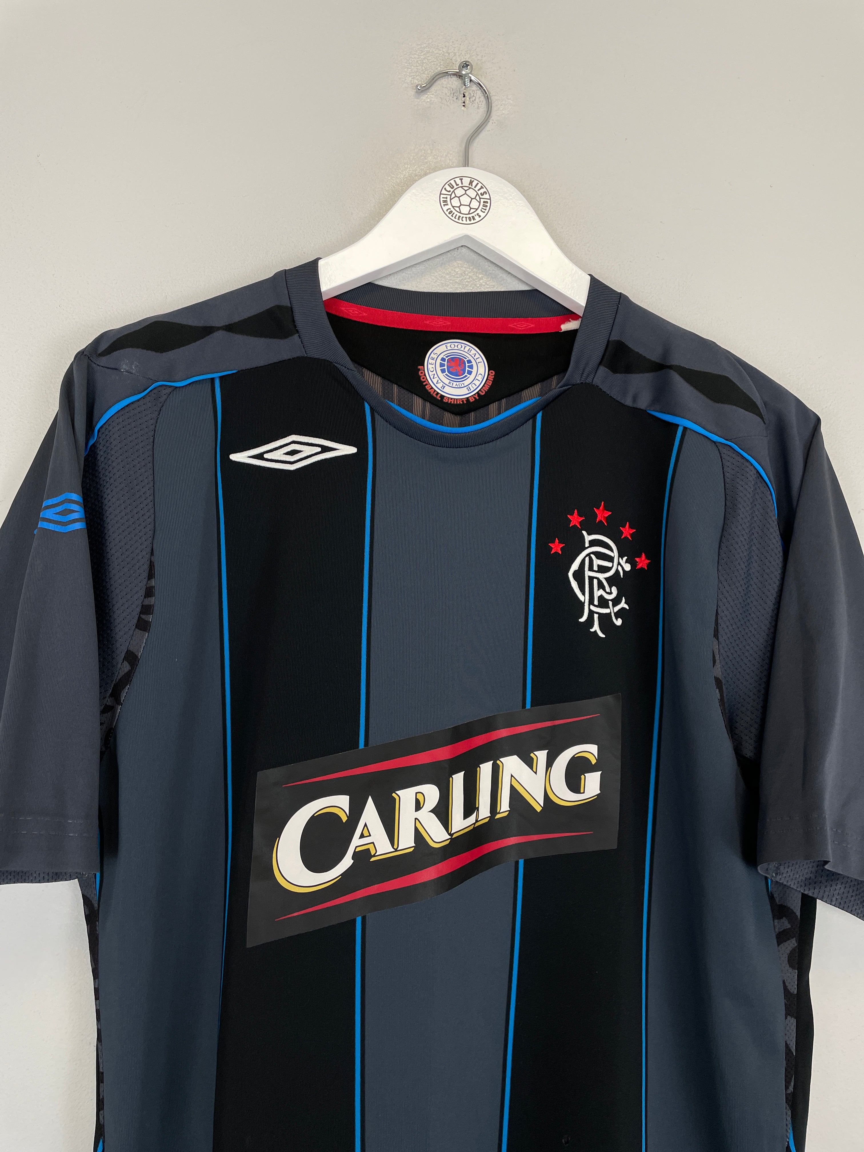 Shop 2007/08 RANGERS THIRD SHIRT (M) UMBRO, classic football shirts, vintage football shirts & retro soccer jerseys at Cult Kits