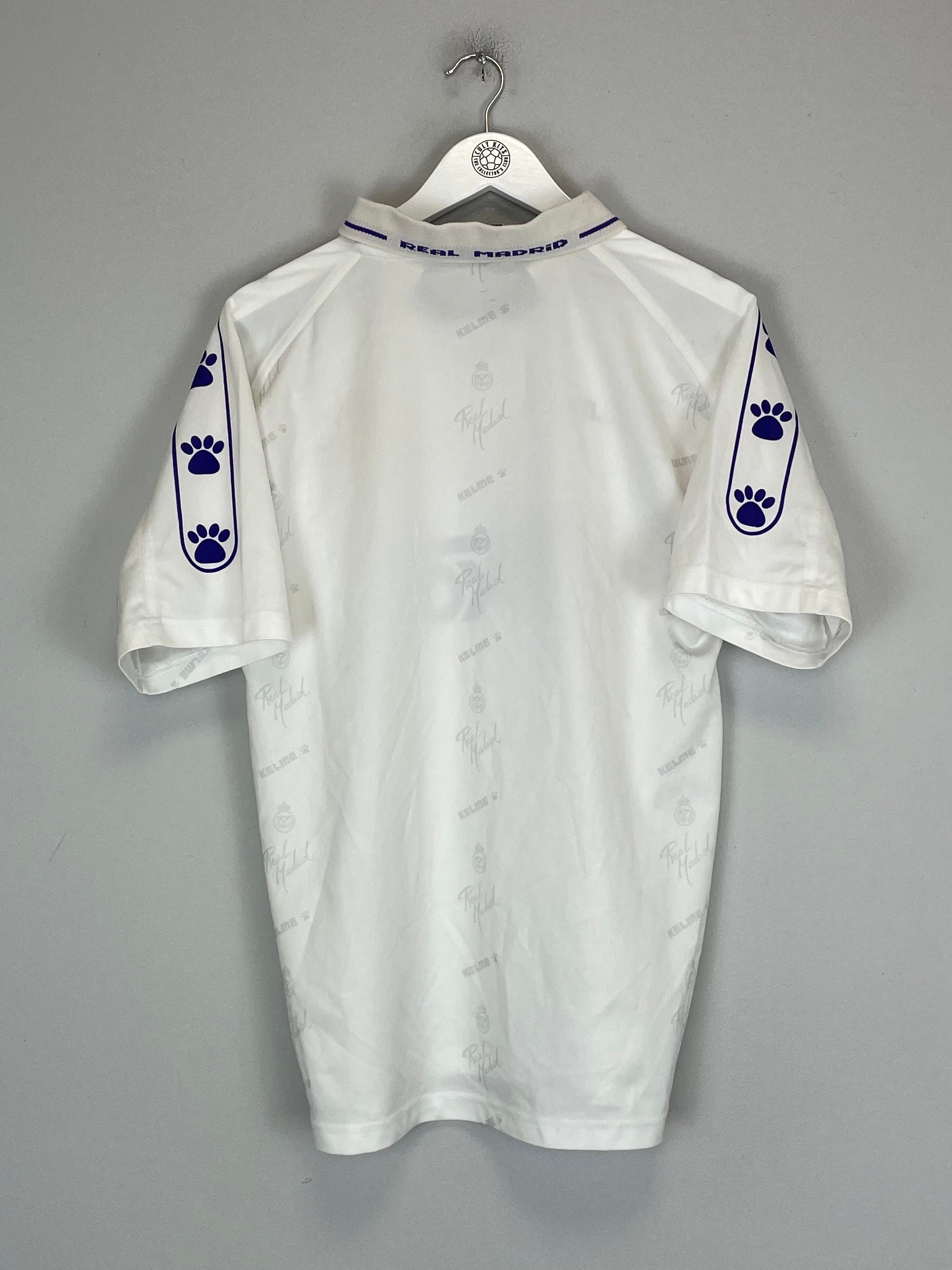 Shop 1994/96 REAL MADRID HOME SHIRT (S) KELME, classic football shirts, vintage football shirts & retro soccer jerseys at Cult Kits