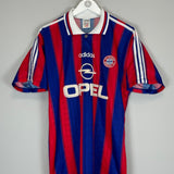 1996/97 BAYERN MUNICH SCHOLL #7 HOME SHIRT (L) ADIDAS