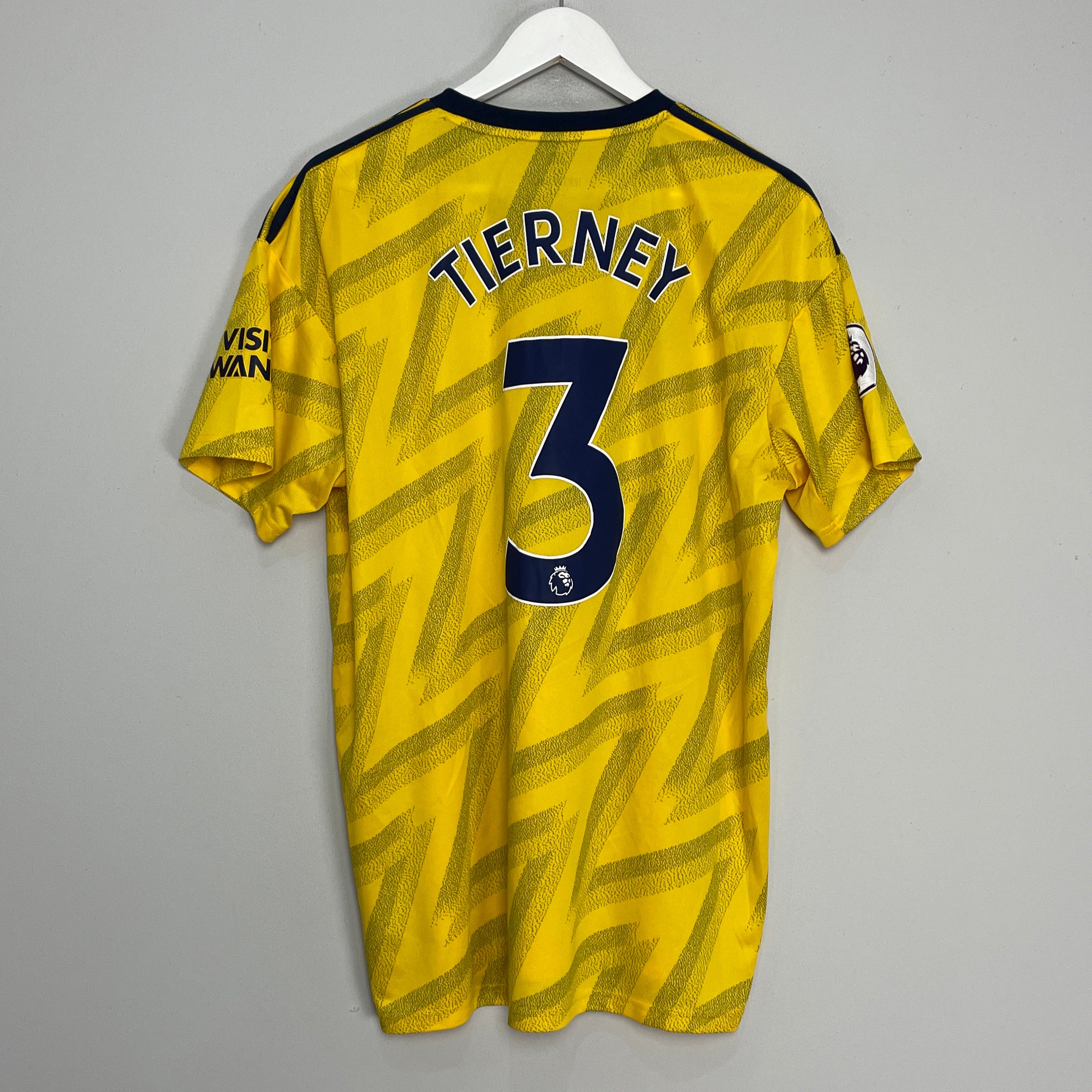 Shop 2019/20 ARSENAL TIERNEY #3 AWAY SHIRT (XL) ADIDAS, classic football shirts, vintage football shirts & retro soccer jerseys at Cult Kits