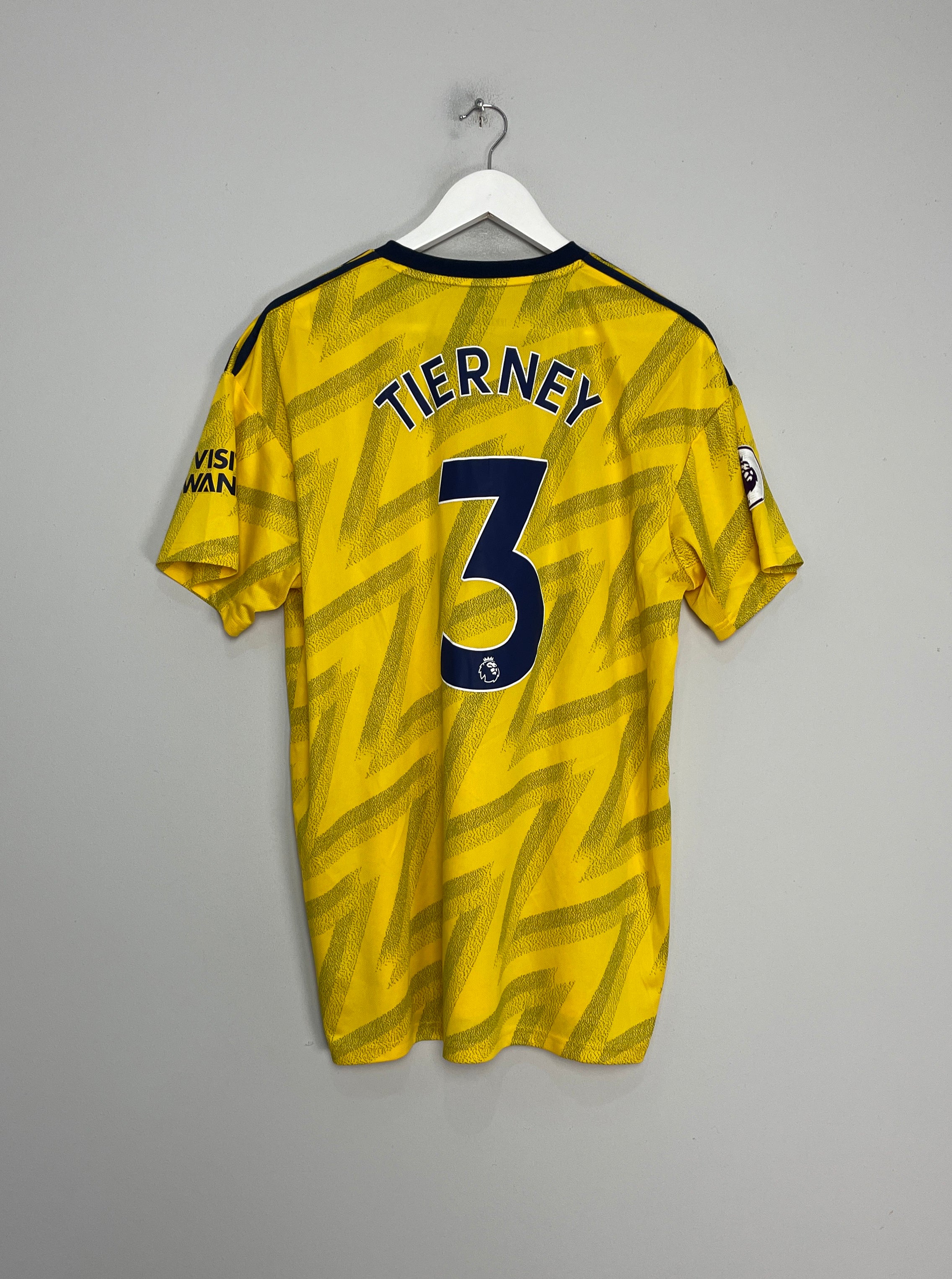 Shop 2019/20 ARSENAL TIERNEY #3 AWAY SHIRT (XL) ADIDAS, classic football shirts, vintage football shirts & retro soccer jerseys at Cult Kits