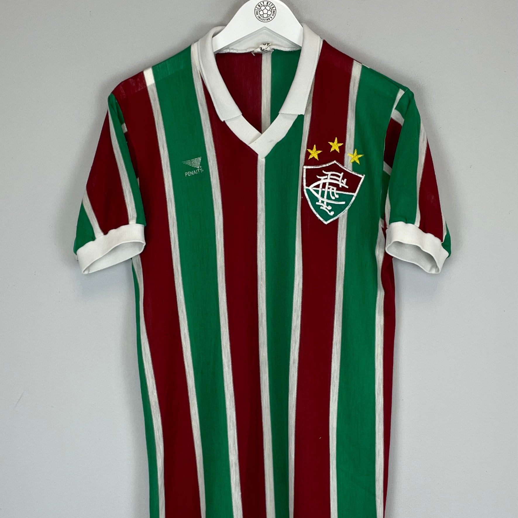 Shop 1991/93 FLUMINENSE HOME SHIRT (L) PENALTY, classic football shirts, vintage football shirts & retro soccer jerseys at Cult Kits