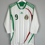 2008/09 MEXICO BORGETTI #9 AWAY SHIRT (L) ADIDAS