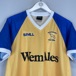Shop 1986/87 SHREWSBURY RE-ISSUE HOME SHIRT (L) SPALL, classic football shirts, vintage football shirts & retro soccer jerseys at Cult Kits
