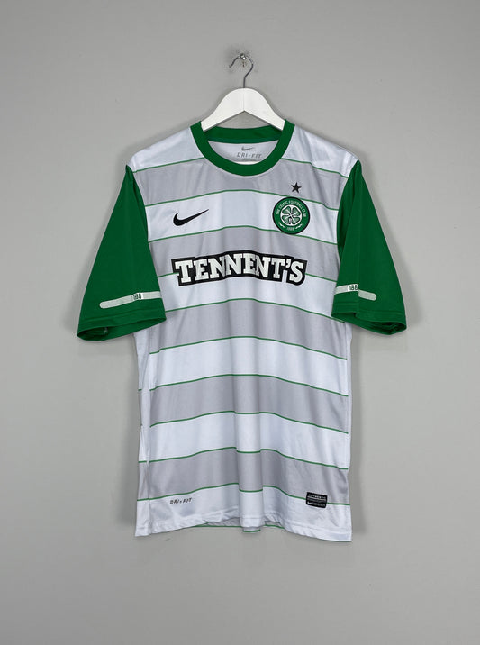 NIKE Celtic 2011-12 Away Football Shirt size S Mens Short Sleeves