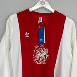 Shop 2022/23 AJAX *BNWT* L/S ADIDAS ORIGINALS HOME SHIRT (L), classic football shirts, vintage football shirts & retro soccer jerseys at Cult Kits