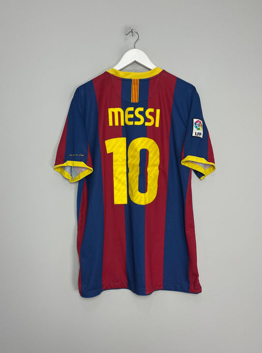 2010/11 BARCELONA MESSI #10 HOME SHIRT (XL) NIKE
