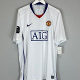 2008/10 MANCHESTER UNITED ROONEY #10 *BNWT* C/L AWAY SHIRT (XXL) NIKE