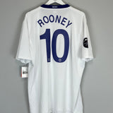 2008/10 MANCHESTER UNITED ROONEY #10 *BNWT* C/L AWAY SHIRT (XXL) NIKE