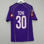 2006/07 FIORENTINA TONI #30 HOME SHIRT (XL) LOTTO