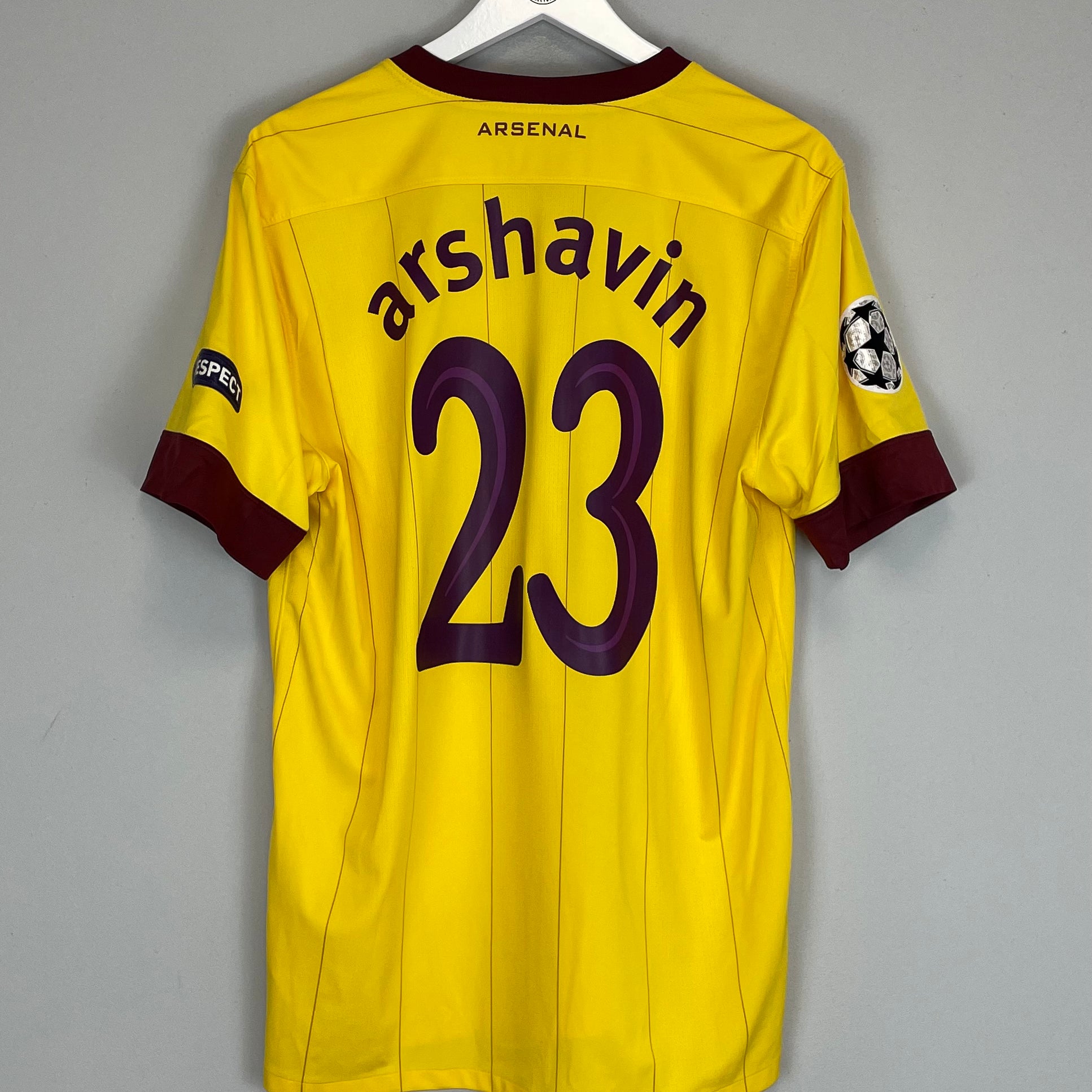 2010/13 ARSENAL ARSHAVIN #23 C/L AWAY SHIRT (L) NIKE – Cult Kits