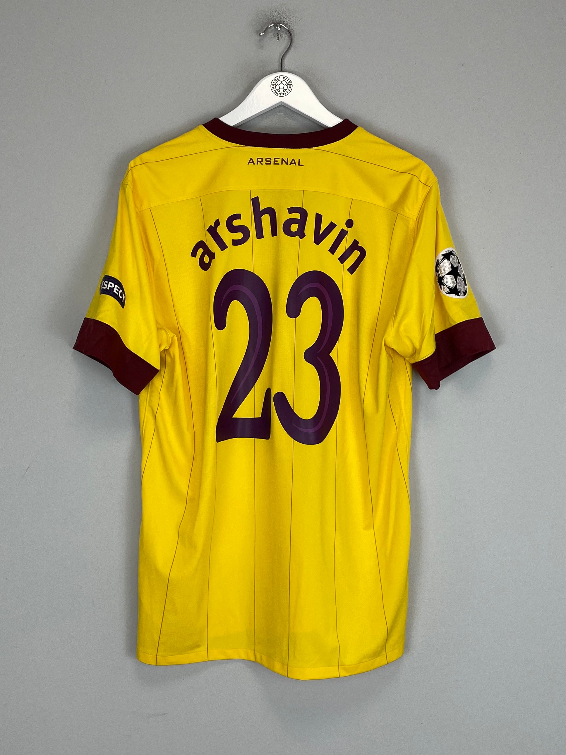 Shop 2010/13 ARSENAL ARSHAVIN #23 C/L AWAY SHIRT (L) NIKE, classic football shirts, vintage football shirts & retro soccer jerseys at Cult Kits