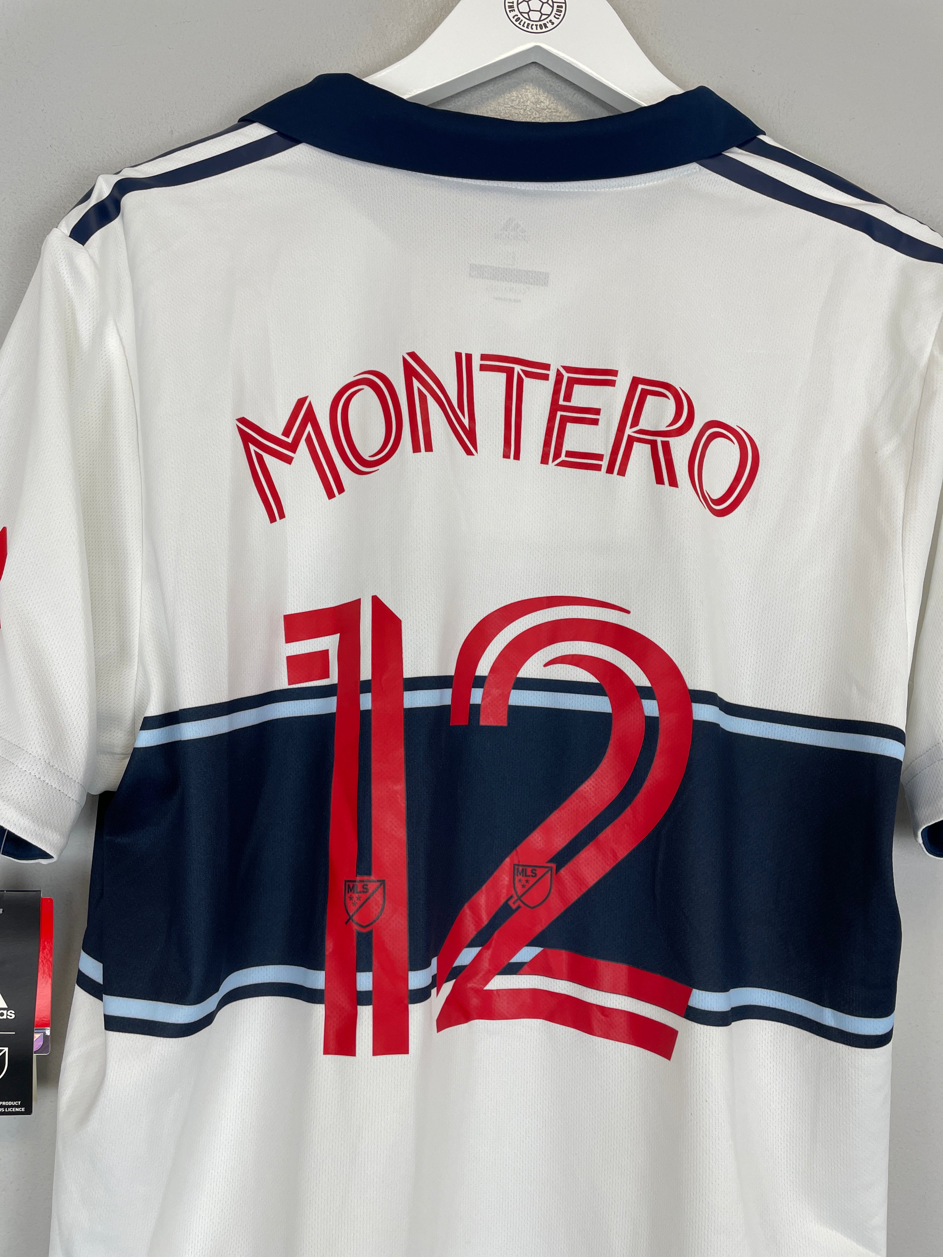 Shop 2019/20 VANCOUVER WHITECAPS MONTERO #12 *BNWT* AUTHENTIC HOME SHIRT (L) ADIDAS, classic football shirts, vintage football shirts & retro soccer jerseys at Cult Kits