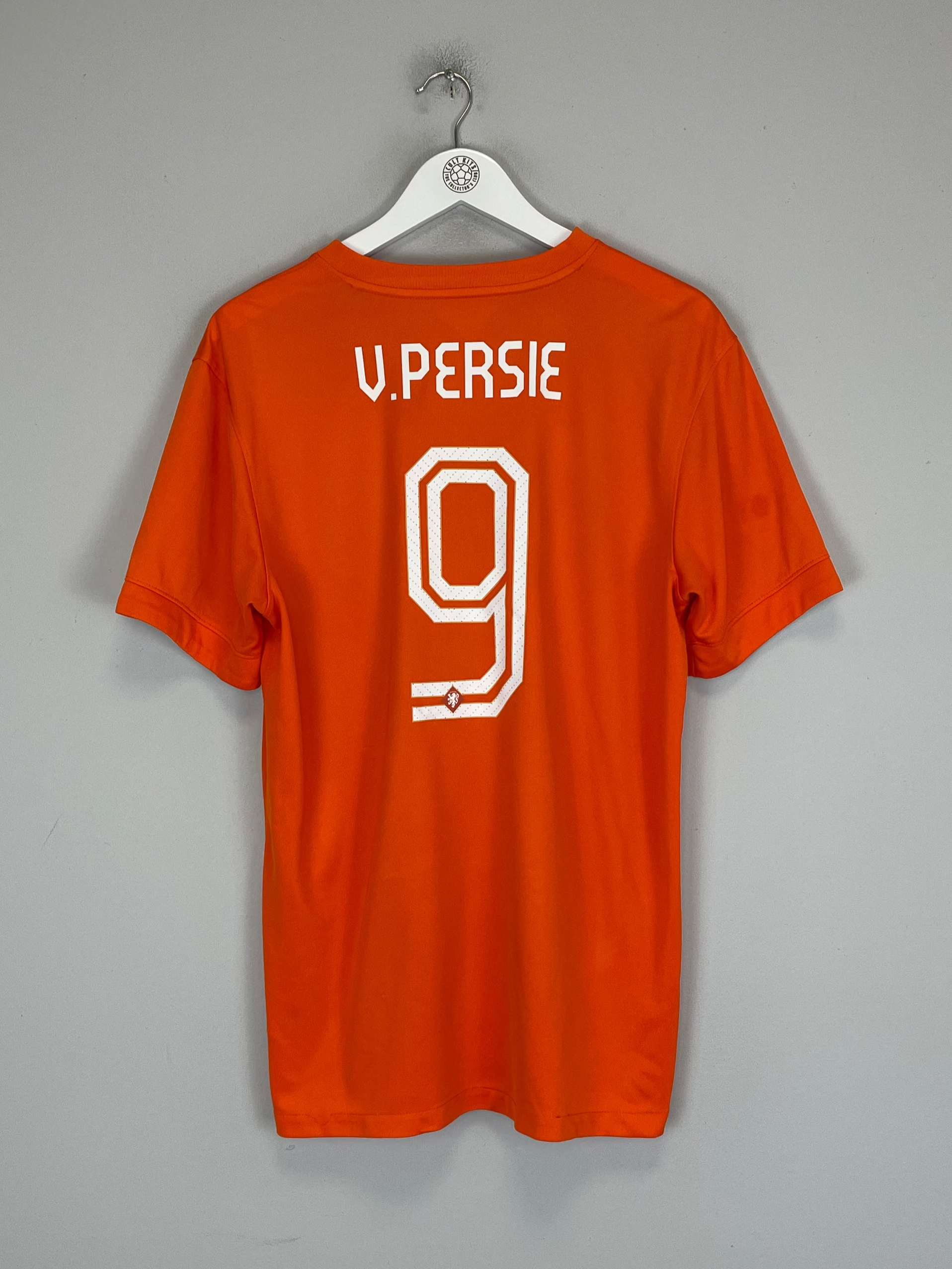 Shop 2014/15 NETHERLANDS V.PERSIE #9 HOME SHIRT (L) NIKE, classic football shirts, vintage football shirts & retro soccer jerseys at Cult Kits