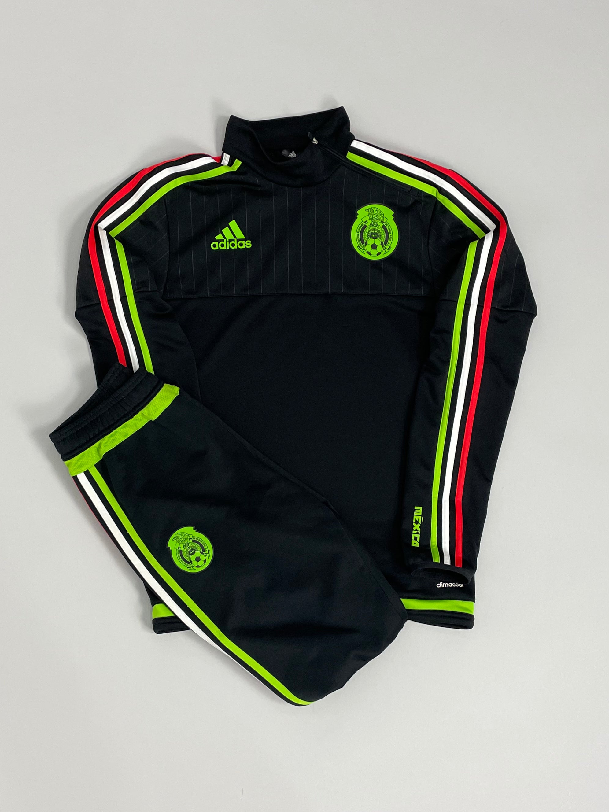 Shop 2014/16 MEXICO FULL TRACKSUIT (S) ADIDAS, classic football shirts, vintage football shirts & retro soccer jerseys at Cult Kits