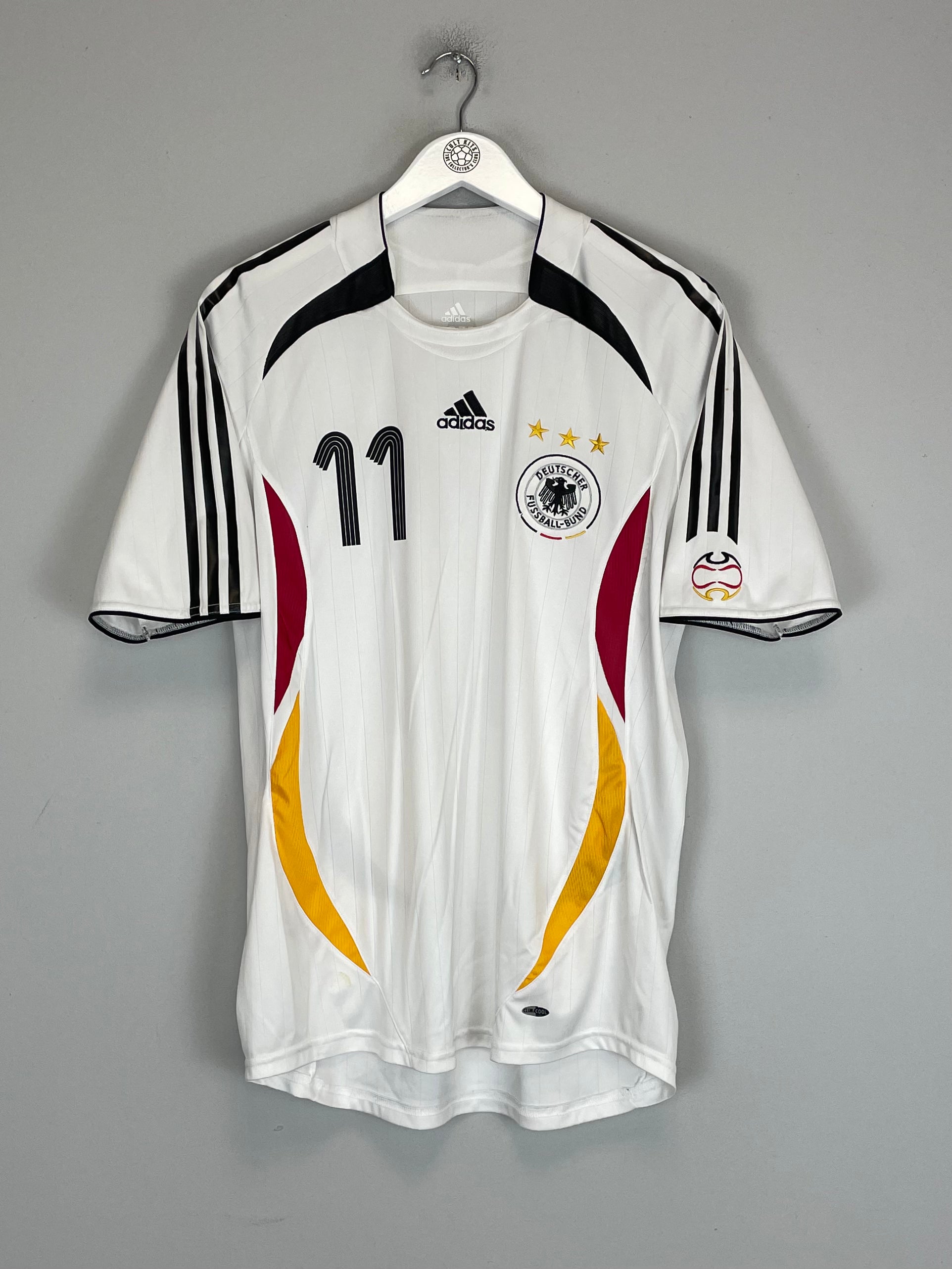 Shop 2005/07 GERMANY KLOSE #11 HOME SHIRT (M) ADIDAS, classic football shirts, vintage football shirts & retro soccer jerseys at Cult Kits
