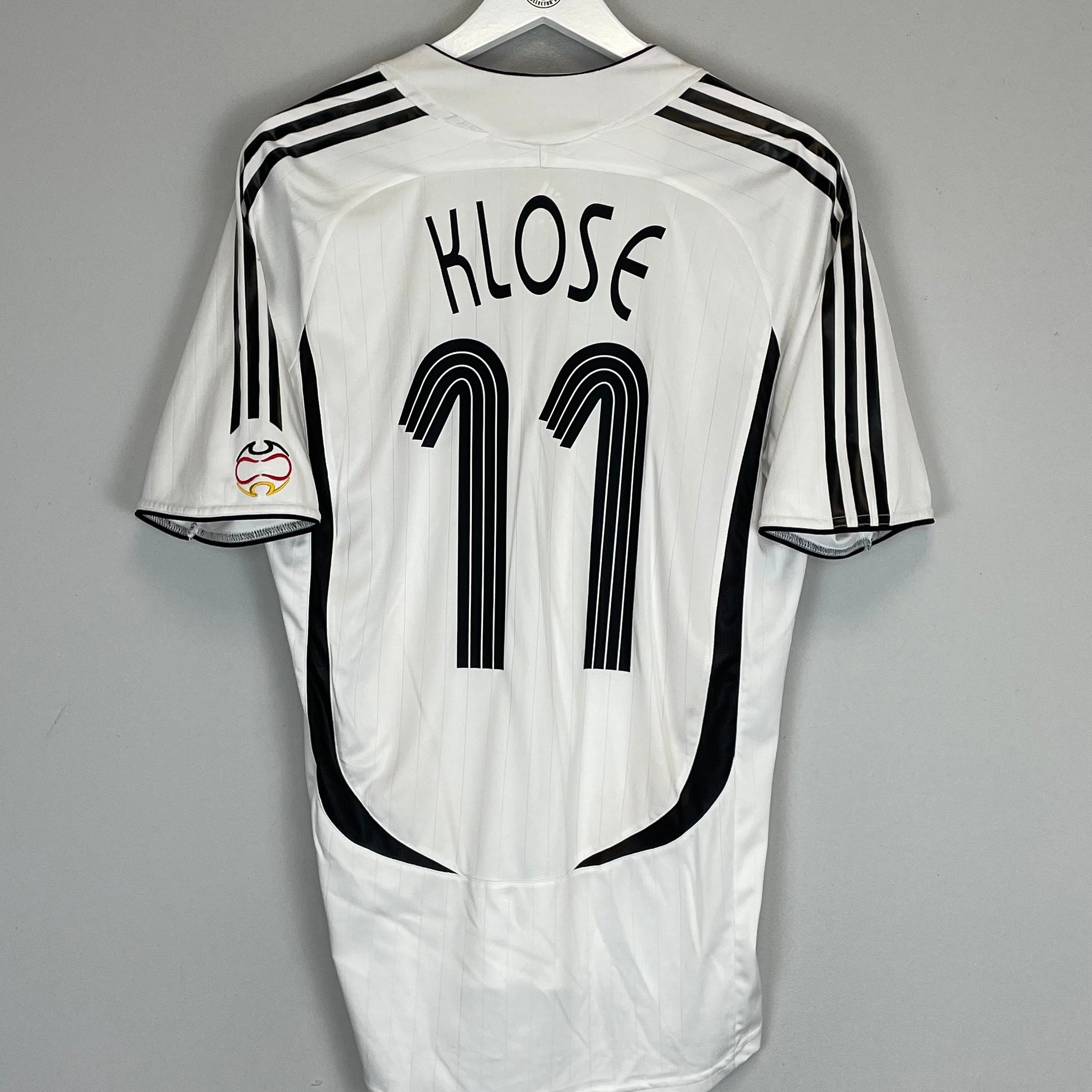 Shop 2005/07 GERMANY KLOSE #11 HOME SHIRT (M) ADIDAS, classic football shirts, vintage football shirts & retro soccer jerseys at Cult Kits