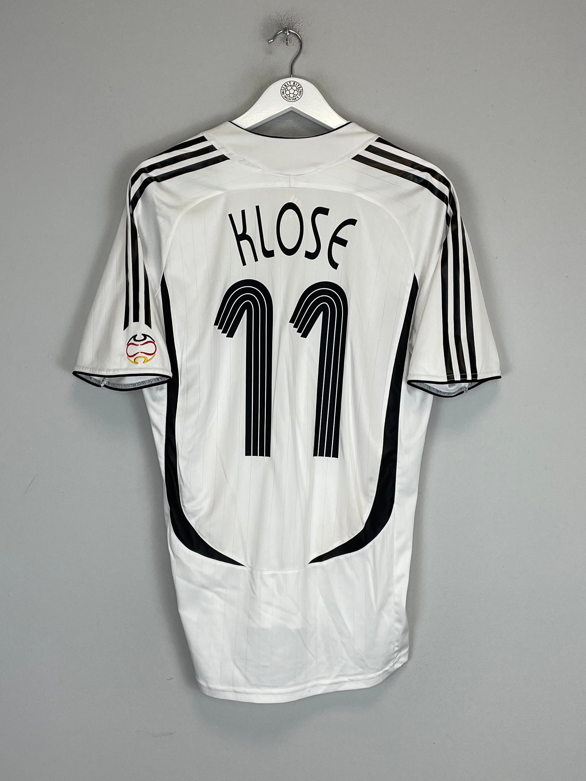 Shop 2005/07 GERMANY KLOSE #11 HOME SHIRT (M) ADIDAS, classic football shirts, vintage football shirts & retro soccer jerseys at Cult Kits